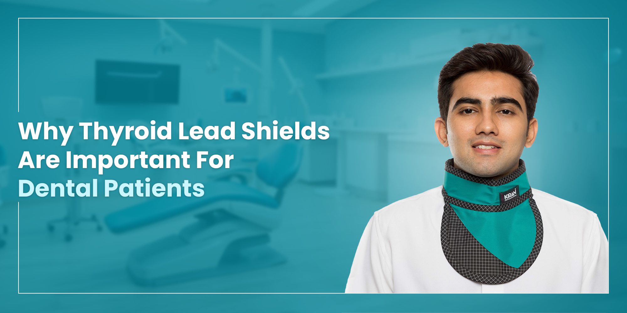 Thyroid Lead Shield for Dental Patients